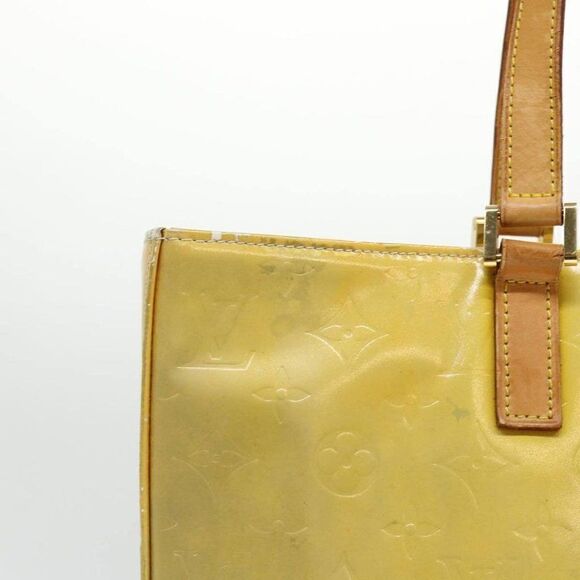 LOUIS VUITTON Monogram Vernis Columbus Tote Bag Yellow - Picture 2 of 15